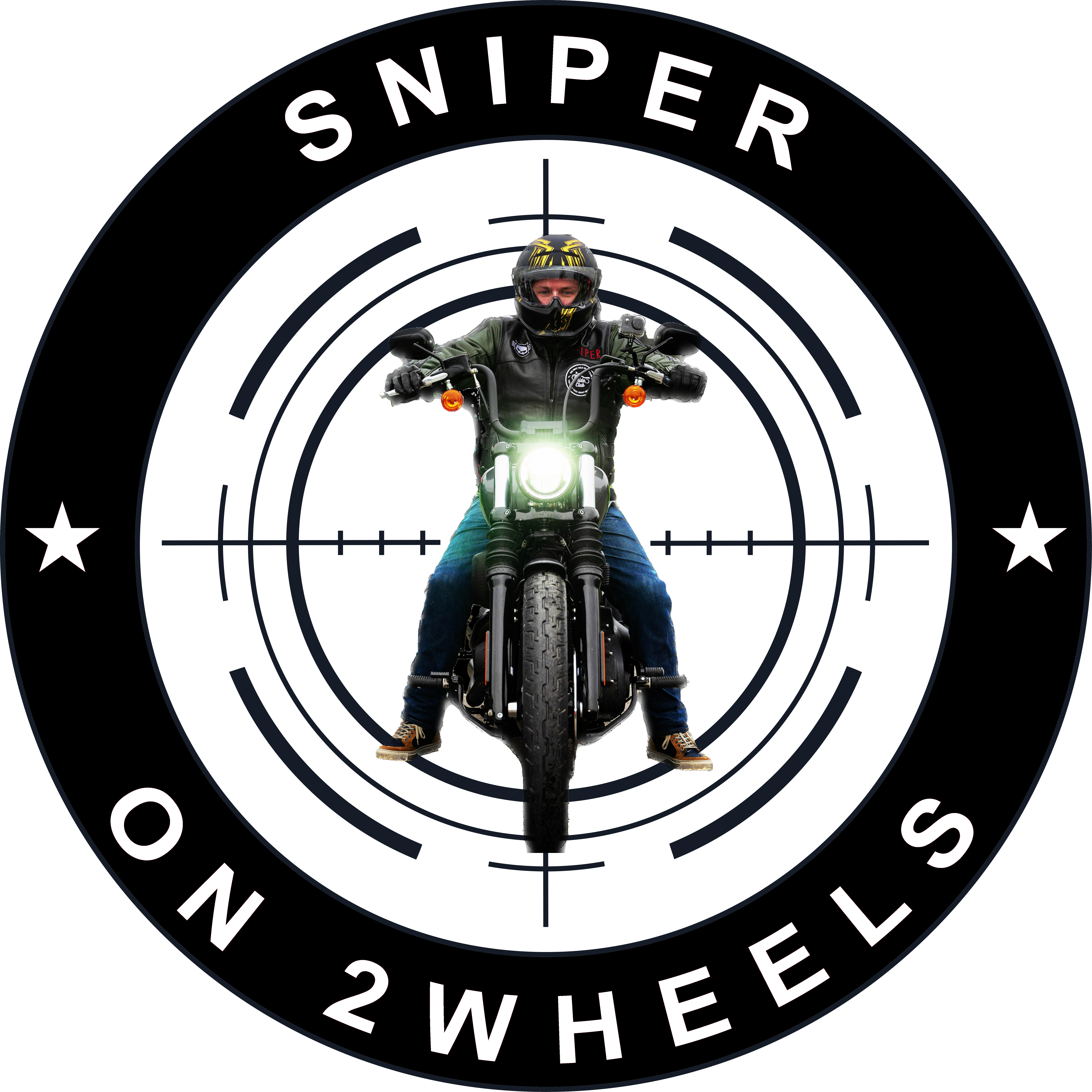 Sniper On 2 Wheels Logo